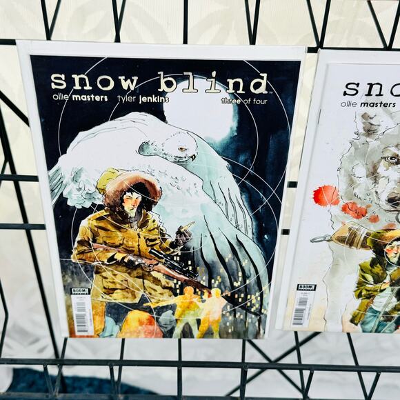 Snow Blind #1-4 1st Prints Ollie Masters Tyler Jenkins Boom! Studios 2015 - Picture 7 of 16